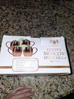 Moscow Mule Copper Mugs