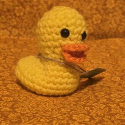 Crocheted Duck