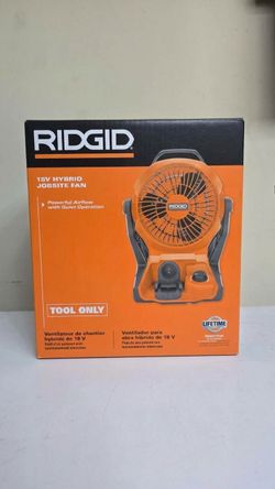 RIDGID
18V Cordless Hybrid Jobsite Fan (Tool Only)