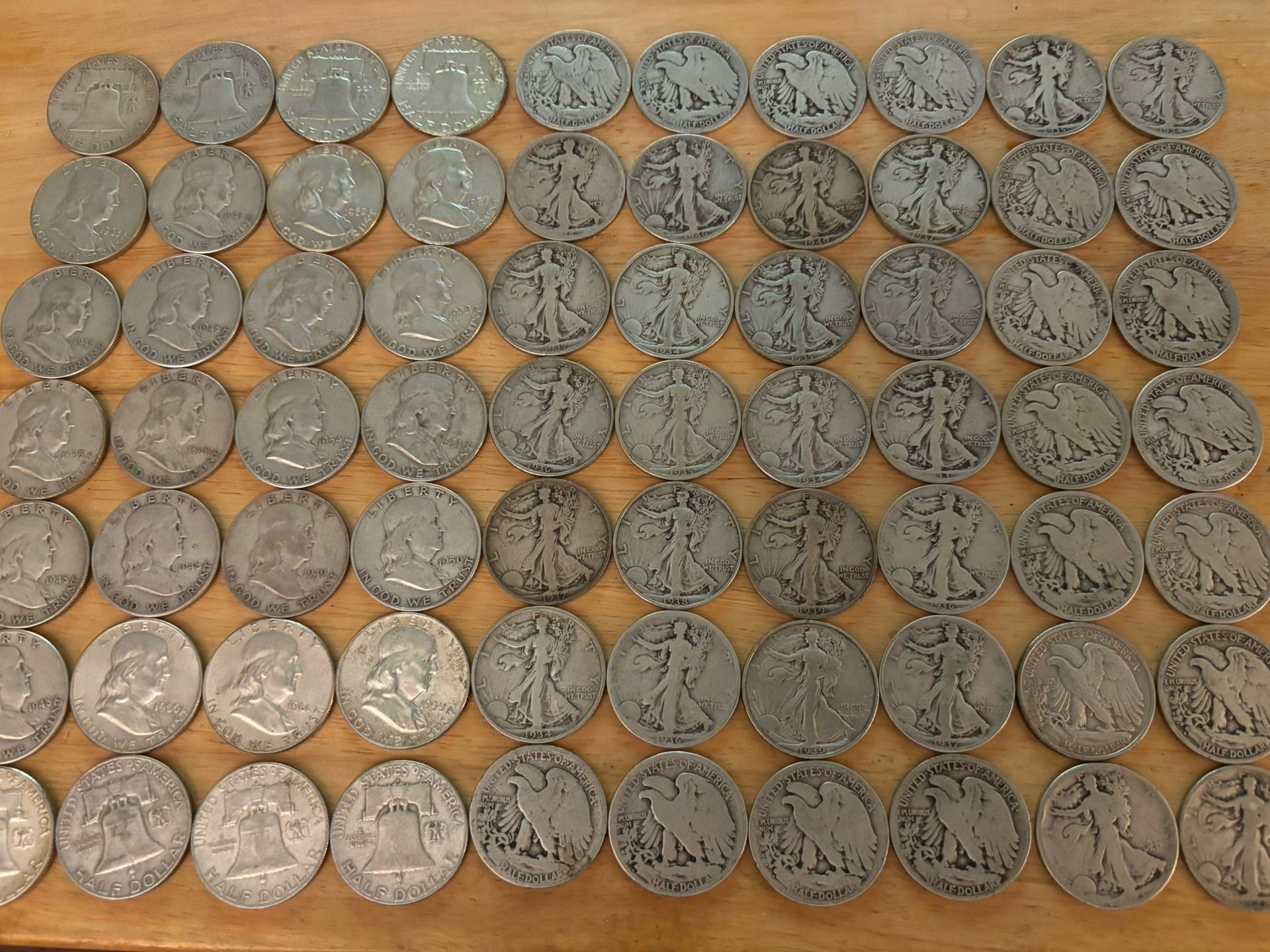 Grab that silver. Walking, Franklin And Kennedy