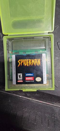 Spiderman gameboy color game