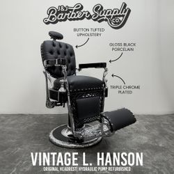 Antique Hanson Barber Chair