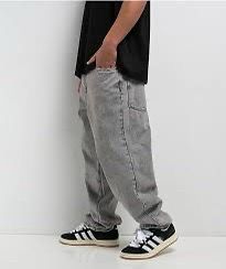 Empyre brand loose fit gray skate jeans