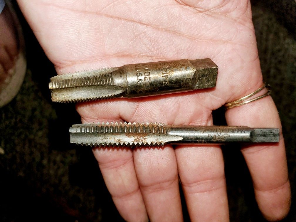 Antique Greenfield Tap and Die Set Machinist Tools Little Giant