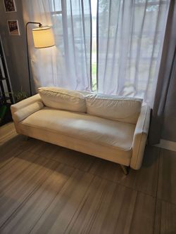 White couch