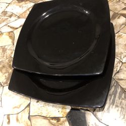 2black Large Serving Plates 20”x20”