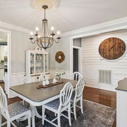 Dining Room Set And light Included 