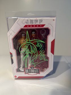 Signed Jeff Hardy WWE Ultimate Edition Action Figure