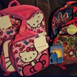 Kids Backpack With Lunchbox