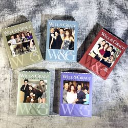 Will & Grace DVDS (S1-5)