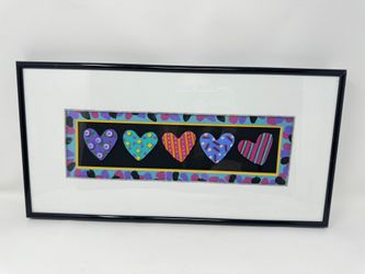 Vintage Framed Heart Art Y2K