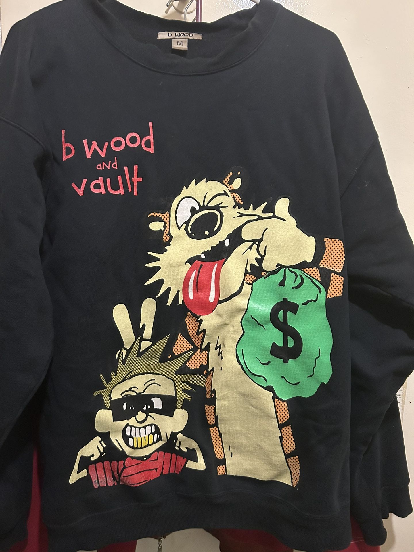 B Wood Hoodie