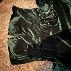 emerald green jumpsuit