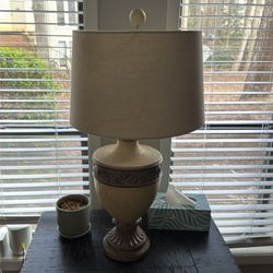 Table and floor lamp set