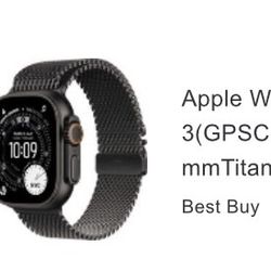 Apple Watch Ultra 3(GPSCellular) 49 mmTitanium Case