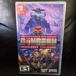 New Sealed 2 Games Bundle Enter & Exit The Gungeon Nintendo Switch Game
