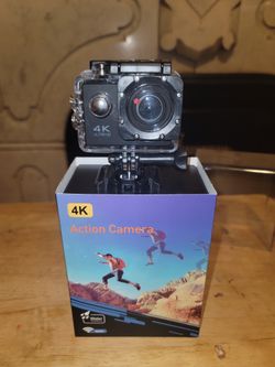 Brand New  4k Ultra hd Wifi Water Resistant Action Camera (Gopro Aftermarket) 