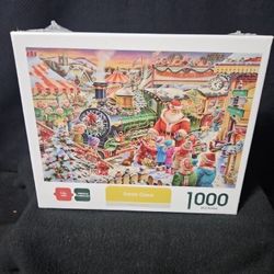 Jigsaw Puzzles 1000 Pieces Premium SANTA CLAUS Factory Sealed