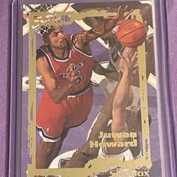 1995 SKYBOX BASKETBALL ROOKIE CARD # 103 - JUWAN HOWARD WASHINGTON BULLETS
