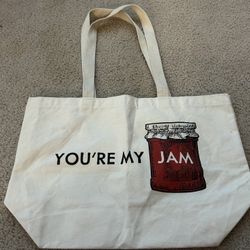 You’re My Jam Food Co-op Canvas Bag, reusable, Earth Friendly