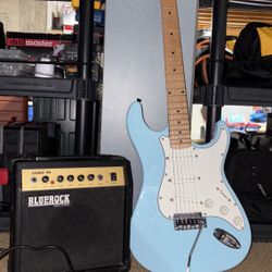 electric guitar & amp 