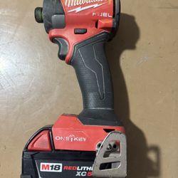 Milwaukee Drill Impact One Key