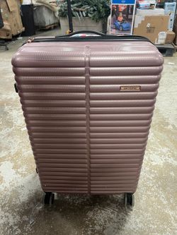SKYLINE ROLLING ROSE GOLD SUITCASE
