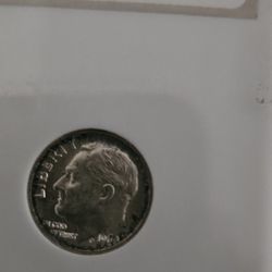 1964 Roosevelt Dime