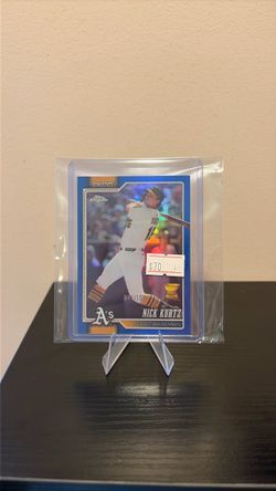 2026 Topps Chrome - Nick Kurtz True Blue Refractor /150 SSP Athletics