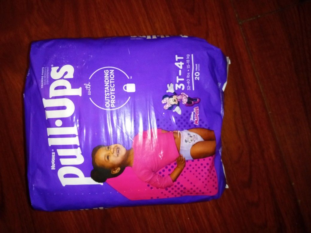 (Available)Huggies Pull Ups 3T-4T... 20 Count