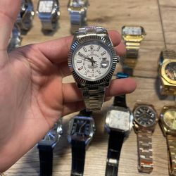 RLX Silver Skydweller 