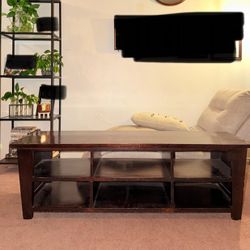 Pier 1 Imports Shelf Coffee Table TV Stand