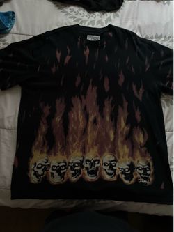 Supreme MM6 Maison Margiela  liquid blue oversized Tee