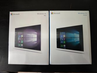 Windows 10 Home & Pro