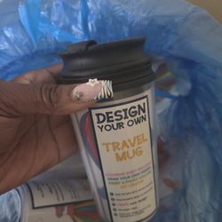 Create Your Design Travel Mug