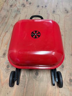 Red Charcoal grill