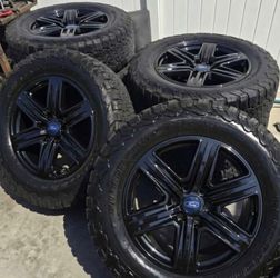 Black 20" f150 expedition wheels rims platinum limited king ranch lincoln navigator mark lt ford