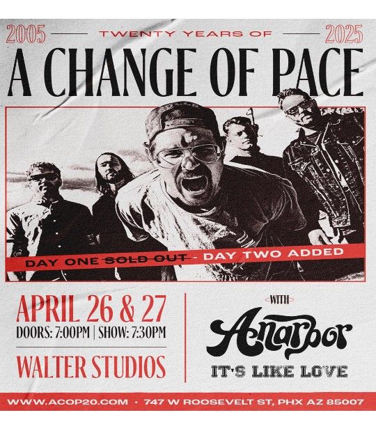A Change Of Pace Ticket