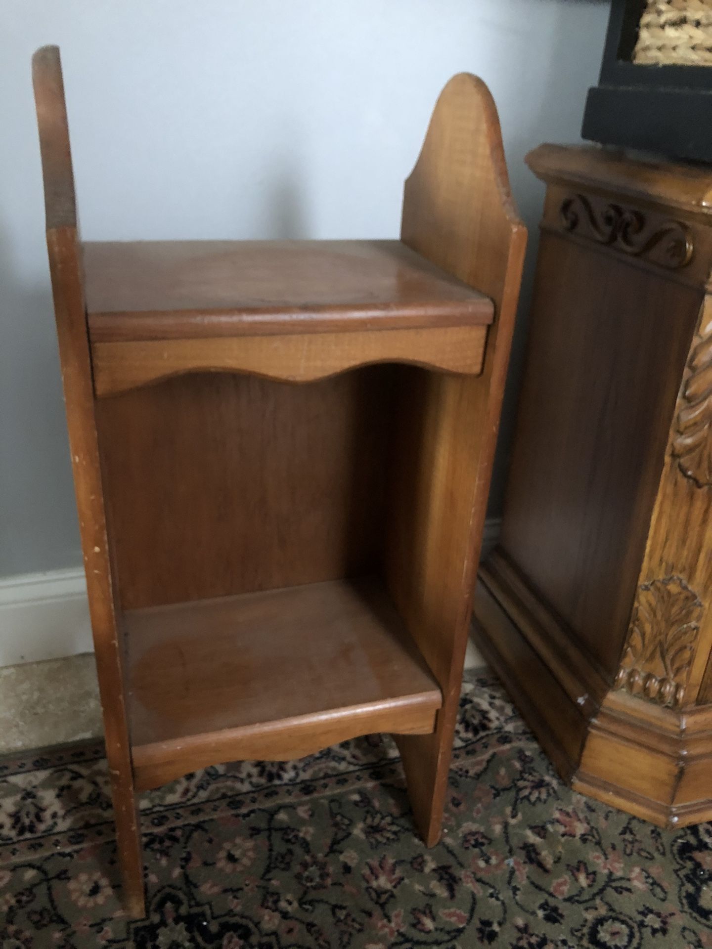 Craftsman Small Wood Shelf