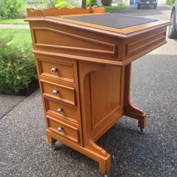 Vintage Davenport Style Children's Desk