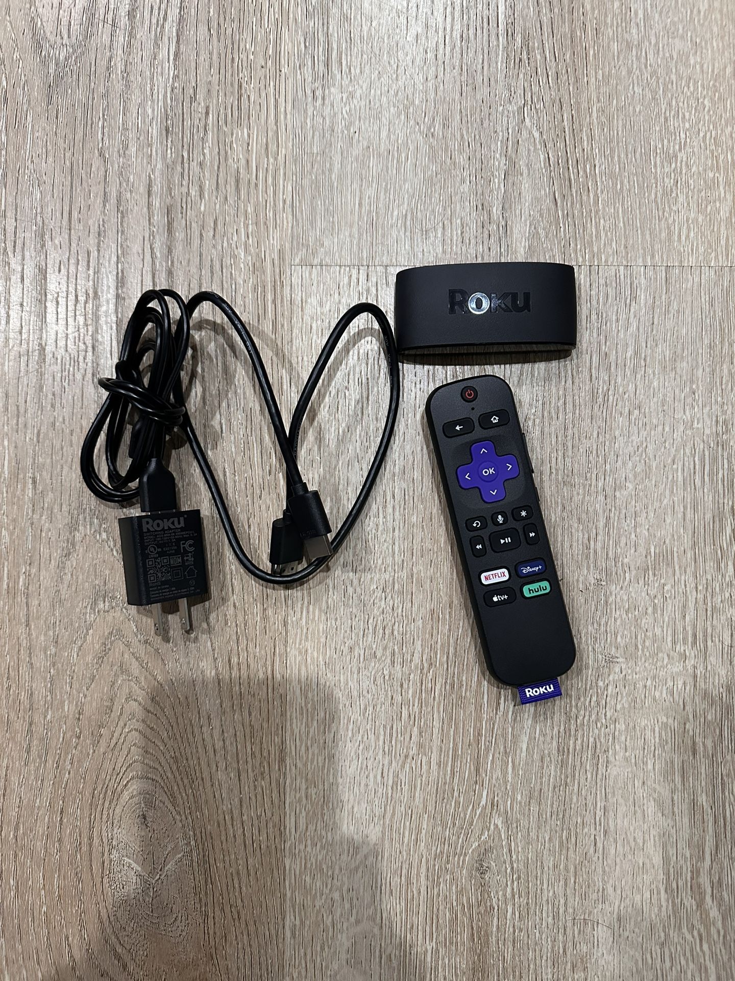 Roku 3931X Roku Express Plus HD Streaming Media Player Remote.