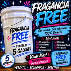 Detergente líquido de 5 galones