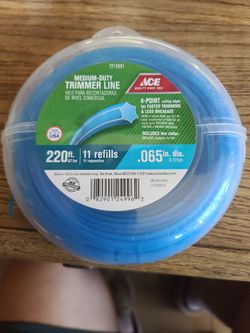 Medium Duty Trimmer Line. .65 DIAMETER.