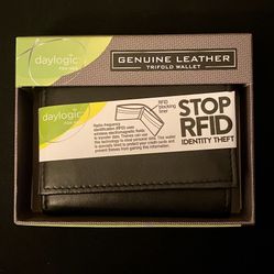 Daylogic Trifold Leather Wallet