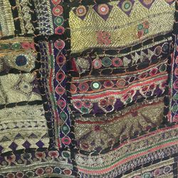 Antique Handwoven Decor/mat