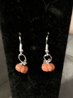 Pumpkin earrings