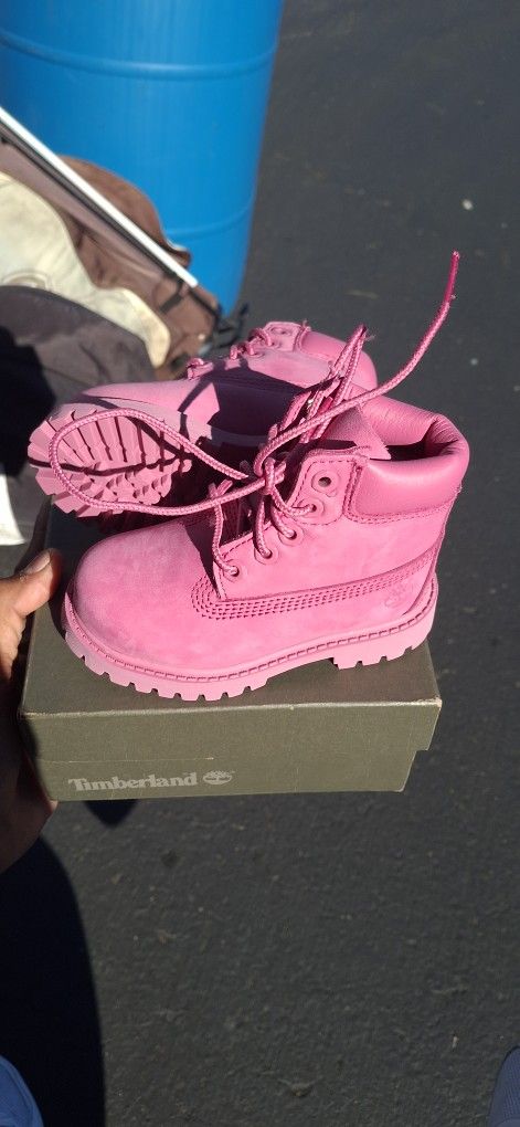 Timberland Toddler Premium Boots size 6 Pink Boots
$50 O. B. O