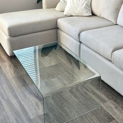Glass Top Coffee Table