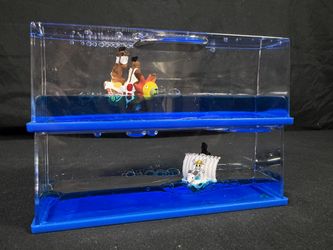 One Piece Thousand Sunny & Going Merry Floating Ship Displays – Set of 2