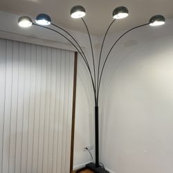 84 Inch 5 Arms Arch Floor Stand Lamp
